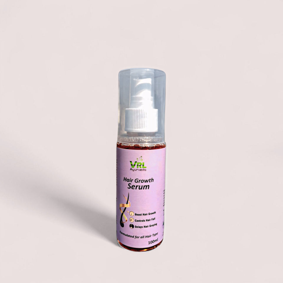 VRL Ayurveda Advanced Hair Growth Serum with Redensyl, Rosemary & Biotin | Strengthens Roots & Reduces Breakage | Non-Sticky Formula | 50ml