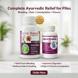 Piles Vinashak Ayurvedic Capsules & Churna Combo | Natural Relief for Piles, Fissure, Hemorrhoids & Constipation