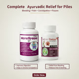 Piles Vinashak Ayurvedic Capsules & Churna Combo | Natural Relief for Piles, Fissure, Hemorrhoids & Constipation